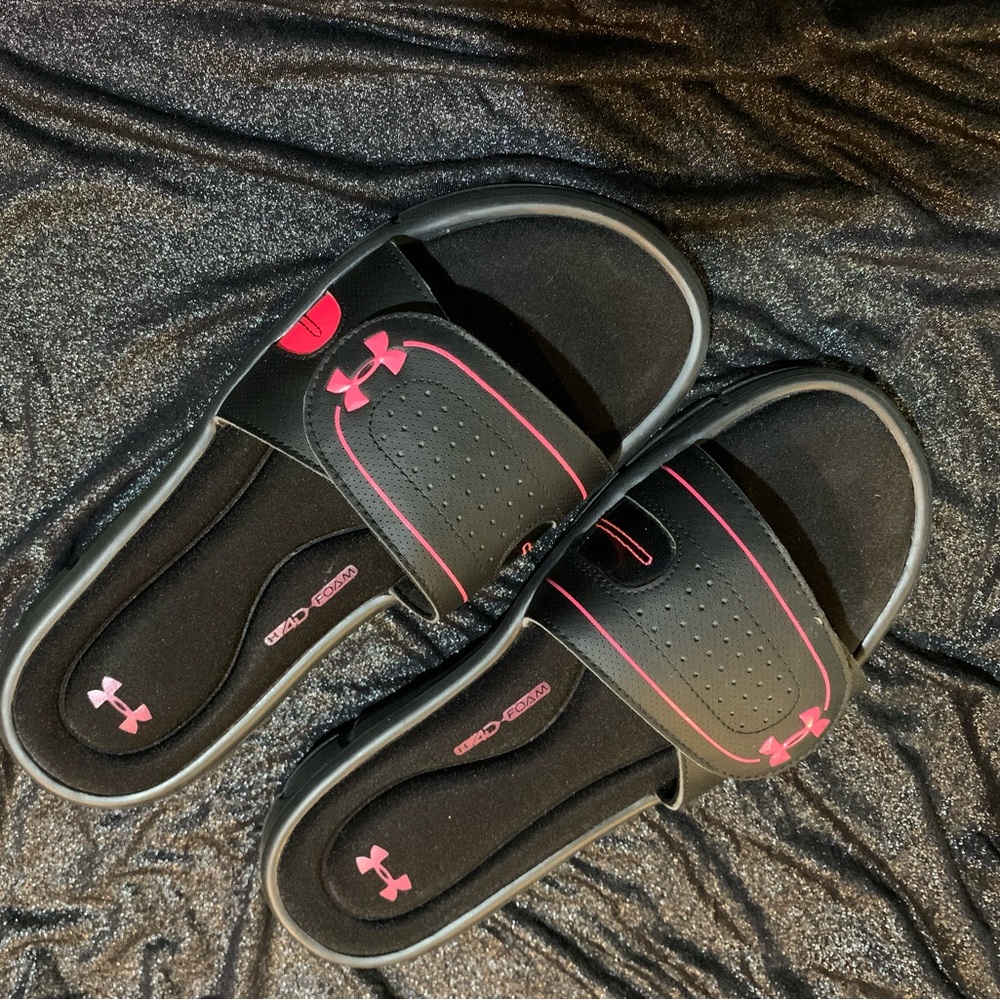Under Armour Slides size 9